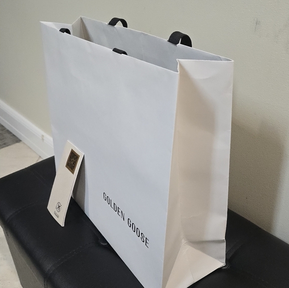 GOLDEN GOOSE Auth. EMPTY Paper Shopping BAG And Passport - Picture 2 of 4
